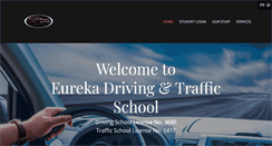 Desktop Screenshot of eurekadrivingandtrafficschool.com